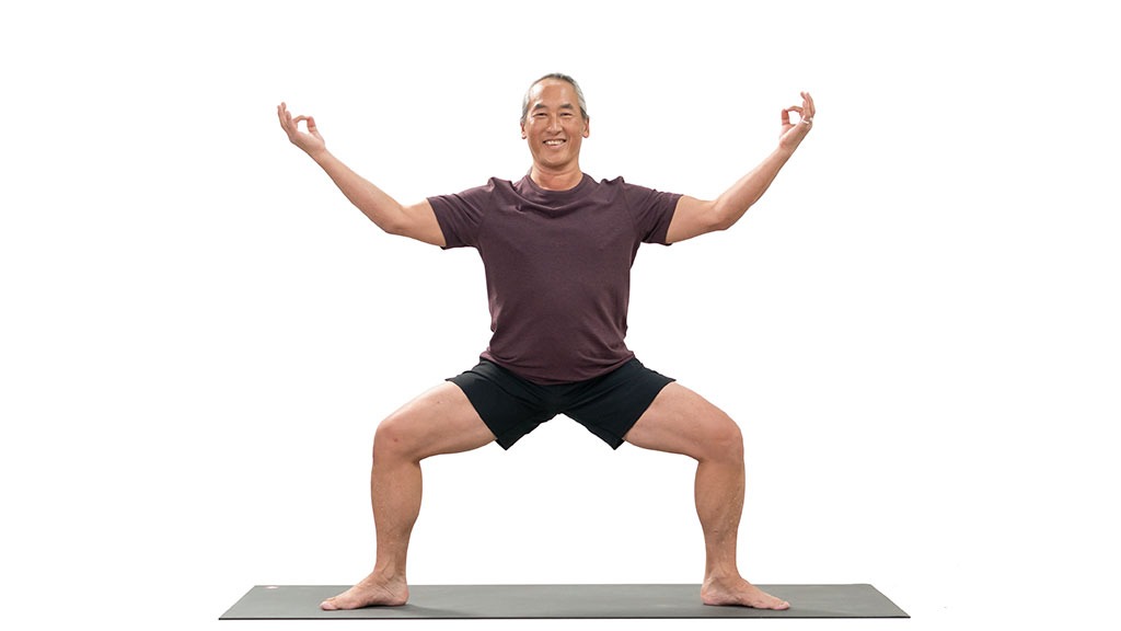 Garland Pose (Sanskrit: Malasana) is a beginner level deep squatting H... |  TikTok