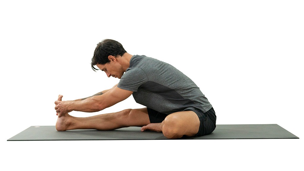 standing head to knee pose