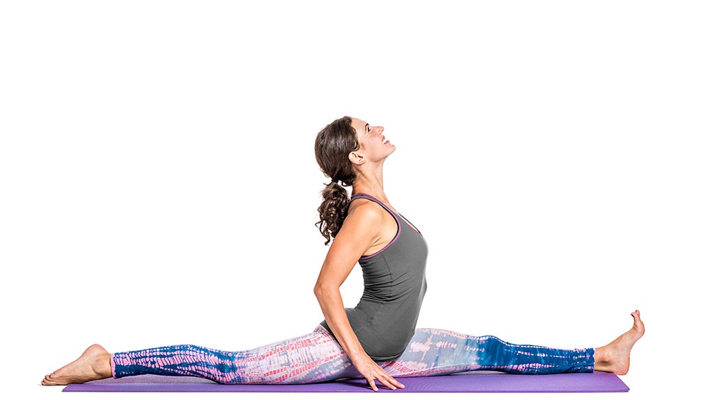 Yoga Pose: Standing Splits with Bent Knee | Pocket Yoga