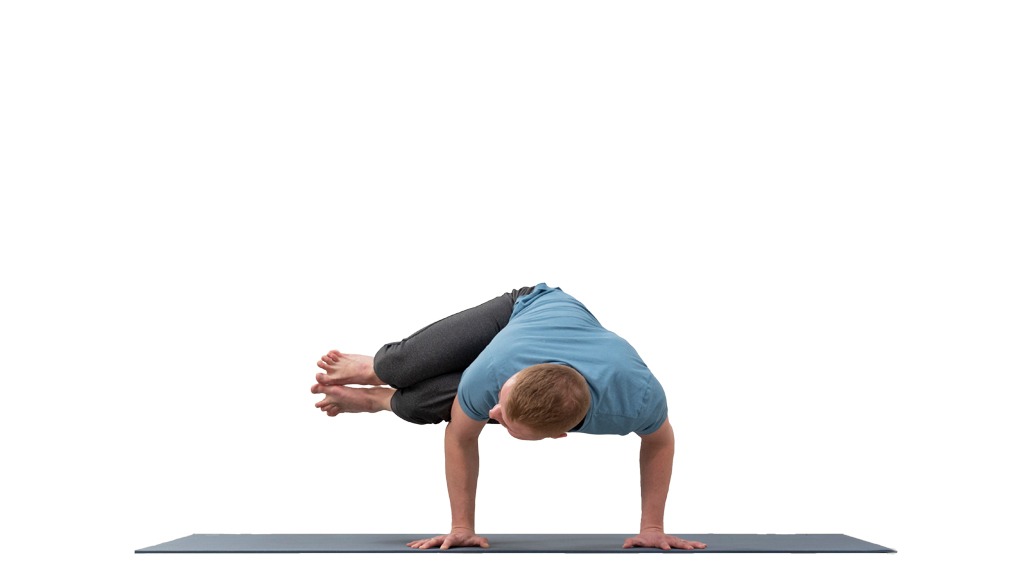 North East West South - Parsva Bakasana: Side Crow Pose, also sometimes  called 