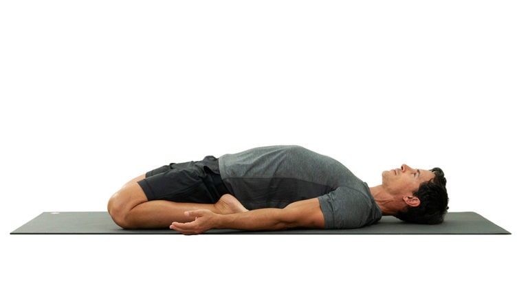 yoga reclining hero pose