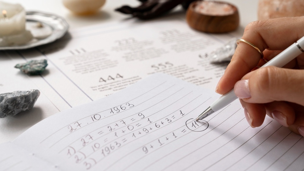 carta numerologica